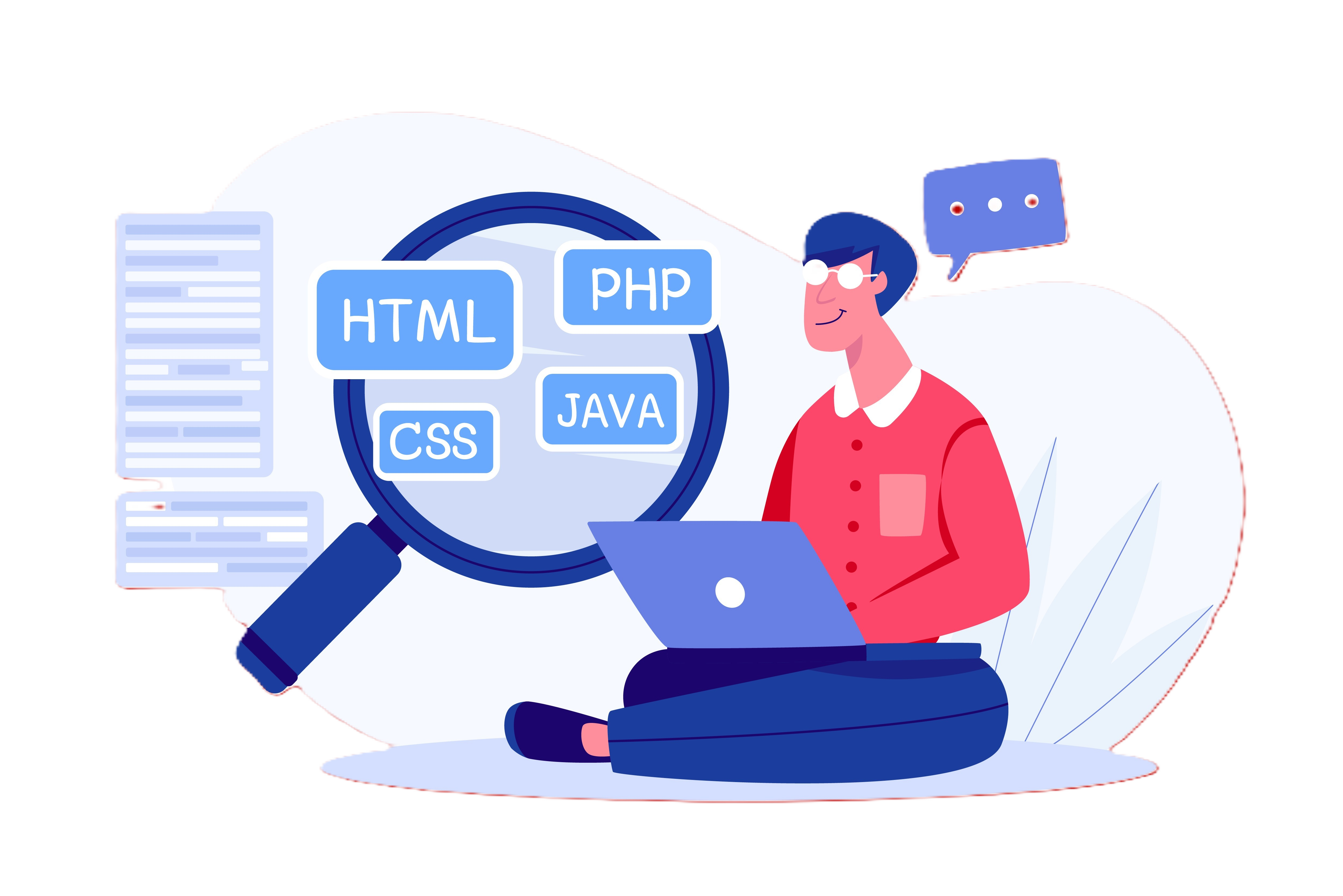 Developer at work